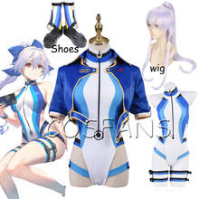 Fate/Grand Order FGO Saber Tomoe Gozen One-piece Swimsuit Summer Sweet Suit Cosplay Costume Halloween costume Women Wigs shoes 2024 - buy cheap