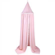 Baby Kids Round Dome Bed Canopy Mosquito Netting Curtain Cover Home Bedroom Decoration 2024 - buy cheap