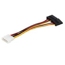 1 шт. Serial ATA SATA 4 Pin IDE Molex до 2 из 15 Pin HDD кабель адаптера питания Лидер продаж по всему миру 2024 - купить недорого