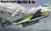 1:144 alemán Messerschmit Me262 A-1a Fighter plástico montar modelo de avión 2024 - compra barato