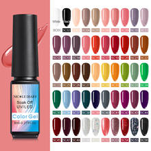 Nicole dairy esmalte de unhas em gel uv, verniz híbrido colorido, precisa de cobertura superior uv para arte de unha esmalte em gel, 2024 - compre barato