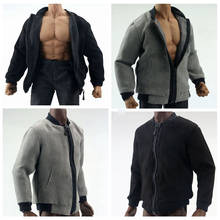 1/6 Plus Size Men's Jacket   Pullover Models for 12''EB M34   Super Muscule Bodies DIY 2024 - buy cheap