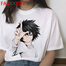 Camiseta japonesa de anime, camiseta feminina kawaii death note, desenho animado, lixívia ichigo gráfico, harajuku, verão, camiseta unissex 2024 - compre barato