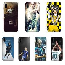 Мягкий протектор футбола Luka Modric для Galaxy A8 A9 Star Note 4 8 9 10 S3 S4 S5 S6 S7 S8 S9 S10 Edge Lite Plus Pro G313 2024 - купить недорого