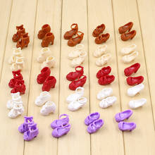 Colorful High Heels Shoes Blythe Doll Sandals for 1/6 Azone Licca Dolls Toys 2024 - buy cheap