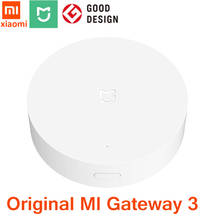 Шлюз Xiaomi Mijia gateway 3, умный многорежимный шлюз Zigbee, Wi-Fi, протокол Bluetooth, умный пульт дистанционного управления 2024 - купить недорого