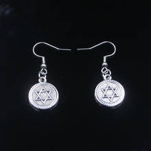 20pairs Handmade Simple Design 15mm Star Of David Shield Of David Drop Earrings For Women Gift 20pairs Jewelry Cute Small Object 2024 - buy cheap