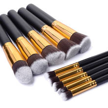 doxa 10pcs Makeup Brushes Set for Foundation Powder Blusher Eyeshadow Brush Cosmetic Tool maquillaje Make up Brush 2024 - buy cheap
