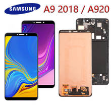 Original Super Amoled LCD Screen For Samsung A9 2018 A920 LCD Display Assembly Touch Screen Digitizer A9 Lcd A9 2018 A920 2024 - buy cheap