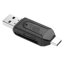 Metermall-leitor de cartão de memória portátil de alta velocidade, 480mbps, otg, usb 3.1 tipo c, para sd, tf, cartão micro sd, telefone celular 2024 - compre barato