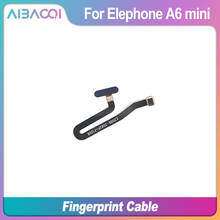 AiBaoQi Original Brand New Fingerprint Sensor Home Button Flex Cable Replacement For Elephone A6 Mini Phone 2024 - buy cheap