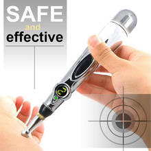 Hot New Arrival Electric Acupuncture Magnet Therapy Heal Massage Pen Meridian Energy Pen 2024 - buy cheap