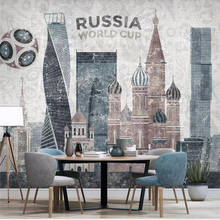 Custom wallpaper Russian European modern minimalist city architecture TV background livingroom wall custom large mural wallpaper 2024 - buy cheap