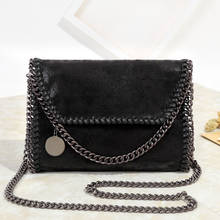 Bolso cruzado pequeño con cadena para mujer, bandolera de hombro, de lujo, color negro, 2020 2024 - compra barato