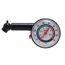 Car Motorcycle 0-50 psi Dial Wheel Tire Tyre Gauge Meter Pressure Measure Tester 2024 - buy cheap