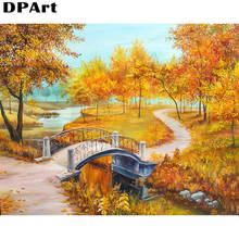 Diamond Painting Full Square/Round Drill Autumn Leaf Forest 5D Daimond Painting Embroidery Cross Stitch Mosaic Rhinestone Y319 2024 - buy cheap