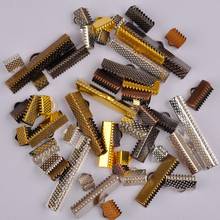 1000piece Ribbon Cord Clips Fastener Connectors Crimp End Beads for Leather Cord DIY Jewelry Making Findings 2024 - buy cheap