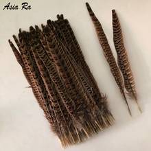100PCS/lot Pheasant Tail Feathers 25-30CM/10-12inches Natural Female Pheasant Feathers For Crafts DIY Wedding Decorations Plumes 2024 - buy cheap
