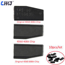 CHKJ 10PCS/LOT Remote Transponder Blank Carbon 4D60 Car Key Chip 40Bit/80Bit For Ford Fiesta Focus Ka Mondeo High Quality 2024 - buy cheap