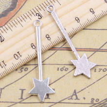 20pcs Charms Star Magic Wand 48x14mm Antique Bronze Silver Color Pendants Making DIY Handmade Tibetan Finding Jewelry 2024 - buy cheap