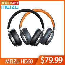 Оригинал Meizu HD60 AptX Bluetooth 5,0 наушники CVC активное шумоподавление Беспроводная гарнитура Супер HiFi глубокий бас 20H 2024 - купить недорого
