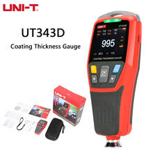 UNI-T UT343D Coating Thickness Gauge Digital Backlight LCD Film Thickness Gauge Automotive Paint Thickness Tester 2024 - buy cheap