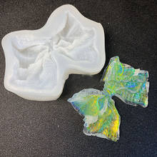 Симпатичная форма для мыла в форме банта, 3D DIY кристальная эпоксидная форма, полимерная форма, инструмент для изготовления мыла в форме свечи, силиконовая форма для ручной работы 2024 - купить недорого