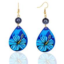 Cring Coco Hawaiian Plumeria Acryl Drop Earrings for Women Exquisite Flower  Dangling Earring Best Friends Gift Jewelry New 2024 - buy cheap