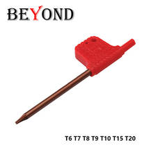 BEYOND-llave para herramientas de torno, 10 piezas, 50 piezas, T6, T7, T8, T9, T10, T15, T20, accesorios, CNC, destornillador 2024 - compra barato