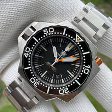 STEELDIVE 1969 New Upgrade Mens Watch Automatic Bilateral Self-Wind NH35 BGW9 Luminous Sapphire Mechanical Waterproof Watches 2022 - buy cheap