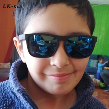 Longkeeper tr90 óculos de sol infantil polarizado, para meninos e meninas, proteção uv em silicone 2024 - compre barato