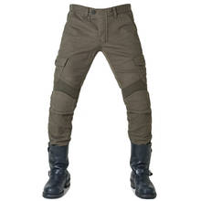 Pantalones de motociclista todoterreno originales, pantalones de carreras para motocicleta, ropa de caballero con protección 2024 - compra barato