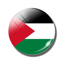 The State of Palestine Flag  Fridge Magnet Souvenir Whiteboard Refrigerator Magnets Glass Dome  Magnetic Sticker Teacher's Gift 2024 - buy cheap