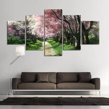 Home Decor Canvas Painting 5 Pieces Tree Landscape HD Prints For Living Room Wall Art Creative Modular Pictures Artwork Poster 2024 - buy cheap