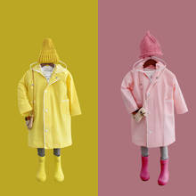 Kid's Waterproof Raincoat For Children Kids Baby Rain Coat Poncho Boys Girls Primary School Students Siamese Rain Suit 2024 - buy cheap