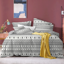 Jogo de cama simples com fronha, capa de edredom, casal, queen e king size, branco, conjuntos para cama 2024 - compre barato