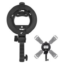 Handheld Grip S-Type Bracket Bowens S Mount Holder for Speedlite Flash Snoot Softbox Beauty Dish Honeycomb Dropshopping 2024 - buy cheap