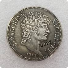 Estados italianos 1813 5 lire-joachim murat copiar moedas-réplica moedas medalha moedas colecionáveis 2024 - compre barato