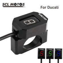 SCL MOTOS-Indicador de marchas de velocidad para motocicleta, pantalla LED para Ducati Hyper Monster Scrambler Supersport, 1-6 unidades 2024 - compra barato