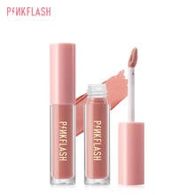 Pinkflash batom líquido macio, brilho labial de 18 cores, hidratante, longa duração, sexy, vermelho fosco, maquiagem, não desbota, brilho labial 2024 - compre barato