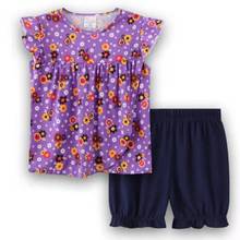 New 2Pcs/Set Summer Cartoon Printed Sleepwear Children Clothing Kids Casual Baby Boys Sport Suits Girls Cotton Pajamas Nightwear 2024 - buy cheap