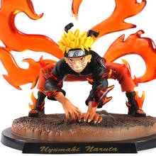 19cm Anime Uzumaki Naruto GK Nine-tailed Demon Fox Action Figure Collectible Model Toys 2024 - buy cheap
