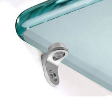 Clavijas de vidrio de Zinc para estante, soporte separador fijo para armario, muebles de madera 2024 - compra barato