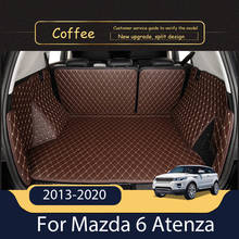 Leather Car Trunk Mat For Mazda 6 Atenza 2013-2020 Cargo Liner Accessories Interior Boot 2024 - buy cheap