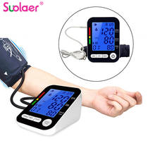 USB Automatic LCD HD Digital Arm Blood Pressure Monitor English Sphygmomanometer for Measuring Arterial Pressure Medical 2024 - купить недорого