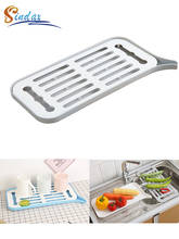 Drain Rack Plastic Dish Drainer Dryer Tray Large Sink Drying Rack Worktop Kitchen Organizer Drying Rack Kitchen Rack 2024 - buy cheap