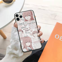 A silent voice anime fanart cute silicone Phone Case FOR iPhone Se 6 6s 7 8 Plus X Xr Xs 11 12 Mini Pro Max Glass Cover Shell 2024 - buy cheap