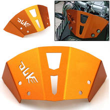 Мотоцикл оранжевый ЧПУ Алюминиевый дефлектор лобового стекла для герцога 125 200 390 герцога-125 DUKE200 390 2012-2015 2024 - купить недорого