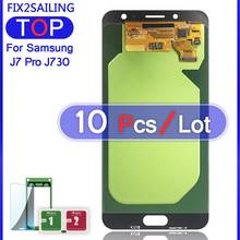 For Samsung Galaxy J7 Pro 2017 J730 J730F Super AMOLED LCD Display 100% Tested Working Touch Screen Assembly 2024 - buy cheap
