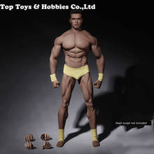 Modelo de figura de acción a escala 1/6 para hombre, juguetes de PL2016-M34, súper fuerte, sin costura, colecciones de cuerpos de acero inoxidable 2024 - compra barato
